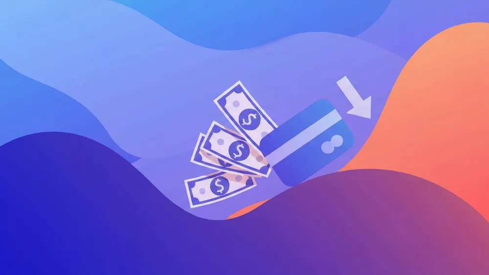 Several separate debts merging into one lower rate monthly payment